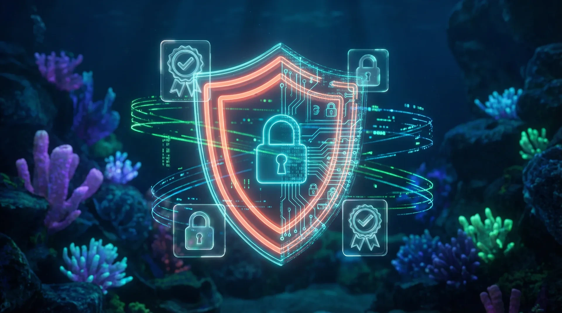 竞博 安全认证体系海底珊瑚防护盾